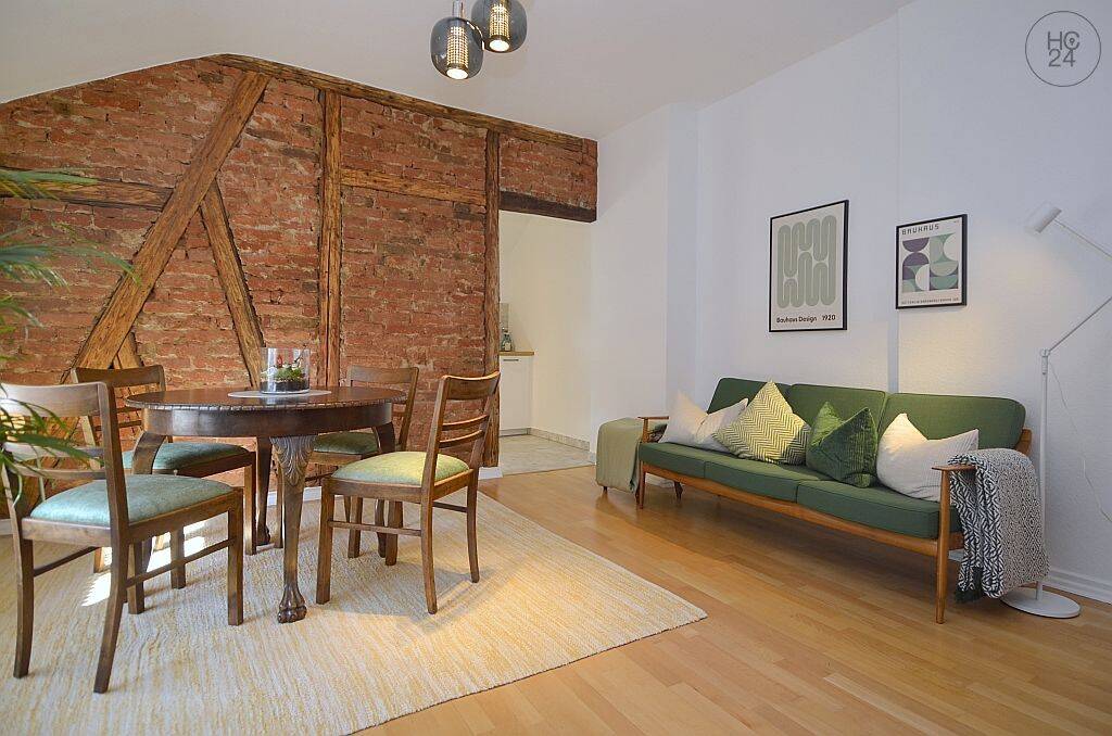 Stilvolle möblierte 2-Zimmer Wohnung mit Internet in Altbauvilla in Wiesbaden Nerotal – 65193 Wiesbaden – Vorschaubild 3