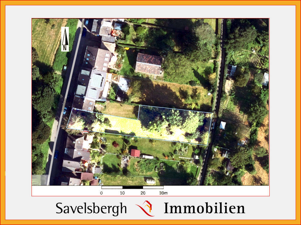 Baugrundstück für Reihenendhaus mit großem Garten, 52134 Herzogenrath