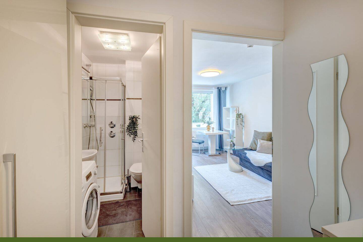 Ramersdorf: 1-Zimmer Apartment zum ruhigen begrünten Innenhof – frei – 81549 München – Vorschaubild 4