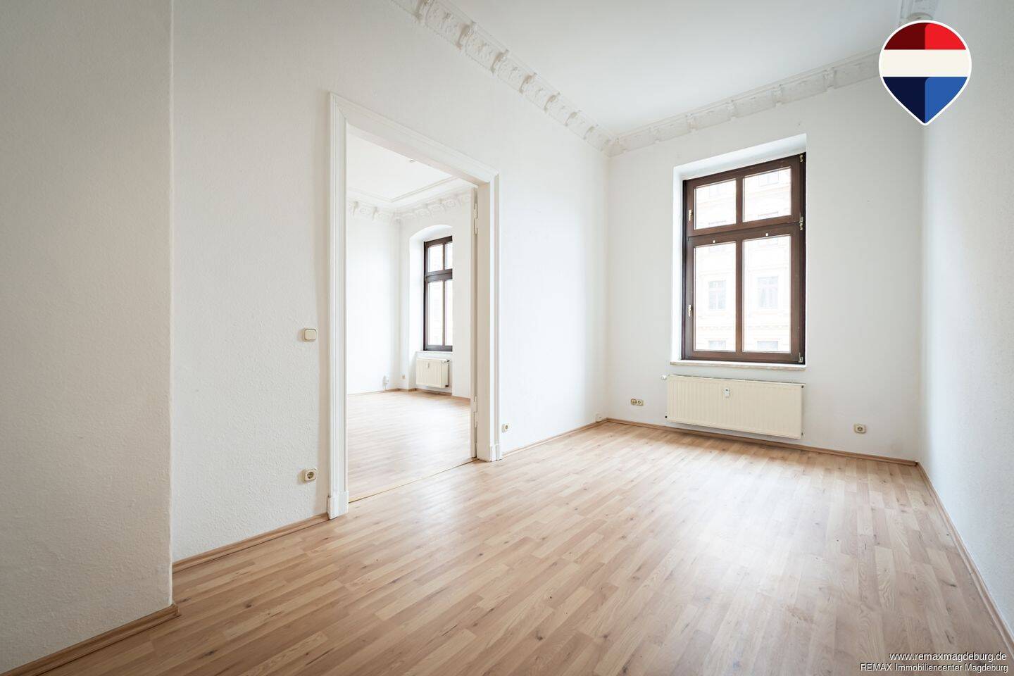 Besonderes Wohngefühl auf 124 m² – Traumhafte 5-Zimmer-Altbauwohnung mit kreativem Highlight, 39104 Magdeburg (Altstadt Buckau)