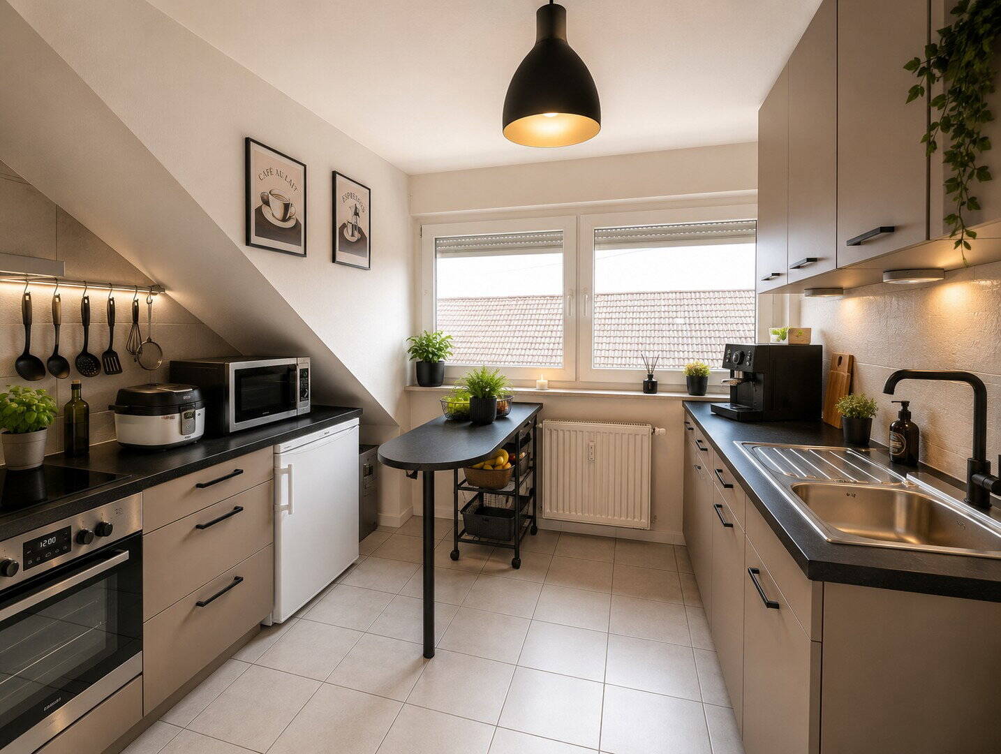Nette 2- Zimmer – DG Wohnung mit Balkon, Stellplatz & Tageslichtbad, 89346 Bibertal