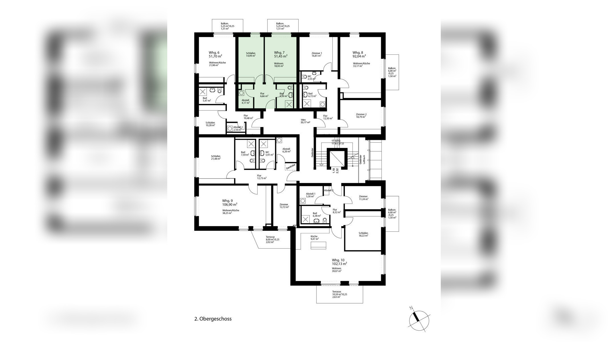 EICHE43 + Neubau zwischen Stadt und Grün + 2-Zimmer-Eigentumswohnung – 24116 Kiel – Vorschaubild 3