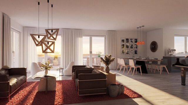 EICHE43 + Neubau zwischen Stadt und Grün + Penthouse mit Dachterrasse, 24116 Kiel (Schreventeich)