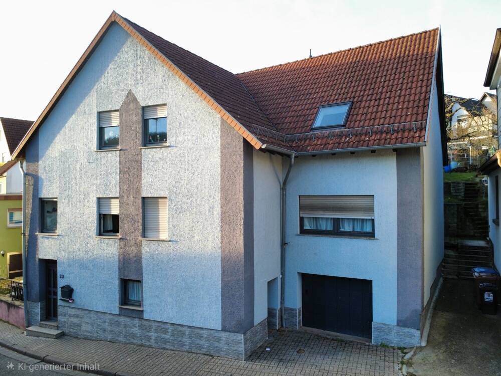 Zweifamilienwohnhaus mit Freizeitgrundstück. Schöne Lage in Otterbach. Neue Bäder und neue Heizung., 67731 Otterbach