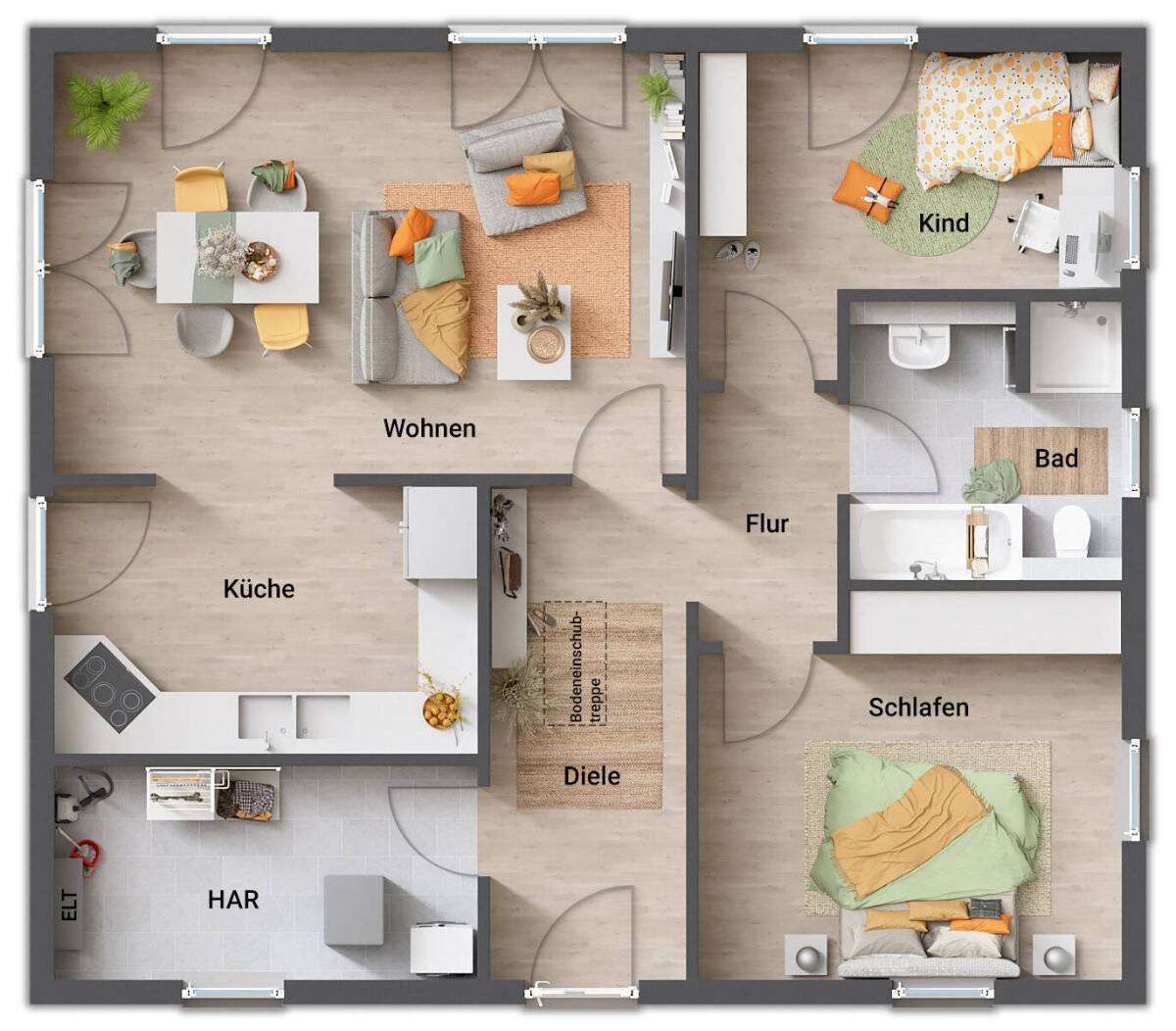 Familienfreundlicher Bungalow in Grönwohld – Ihr neues Zuhause wartet!, 22956 Grönwohld