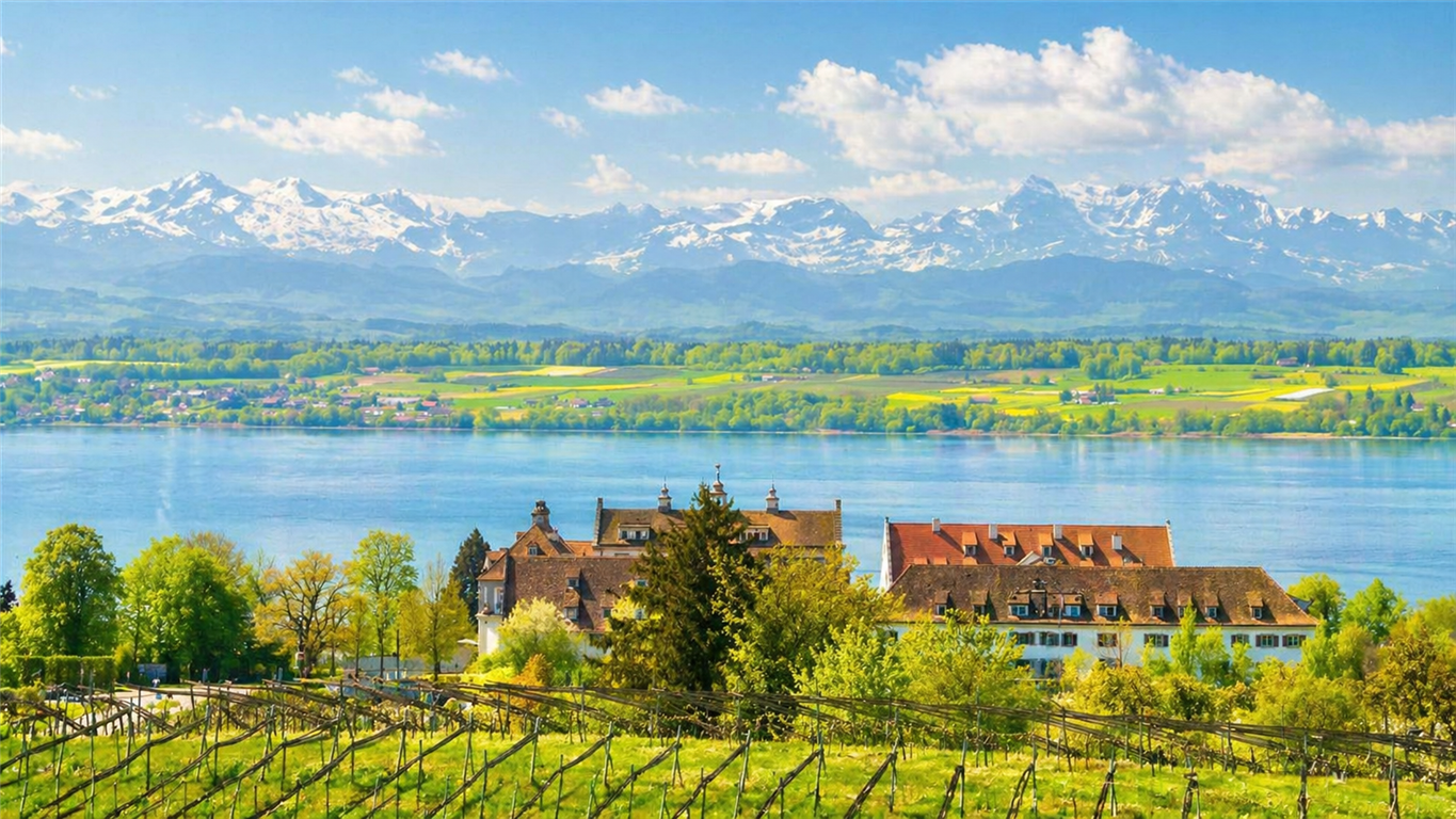 Traumdomizil mit atemberaubendem Panoramablick auf Alpen und Bodensee, 88090 Immenstaad am Bodensee