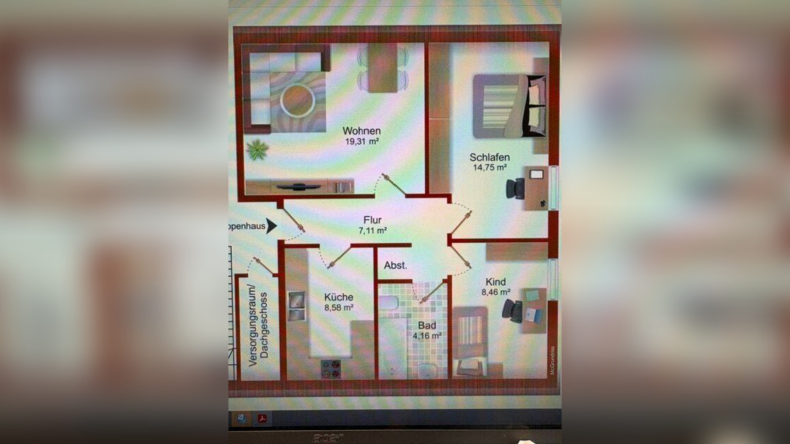 Schöne Oberwohnung nähe Schwanenteich, 26506 Norden