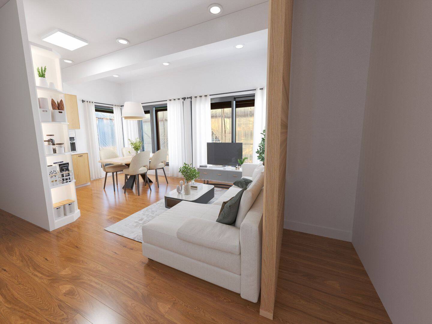 60m² Dachterrasse – A+ City-Loft – Erstbezug!