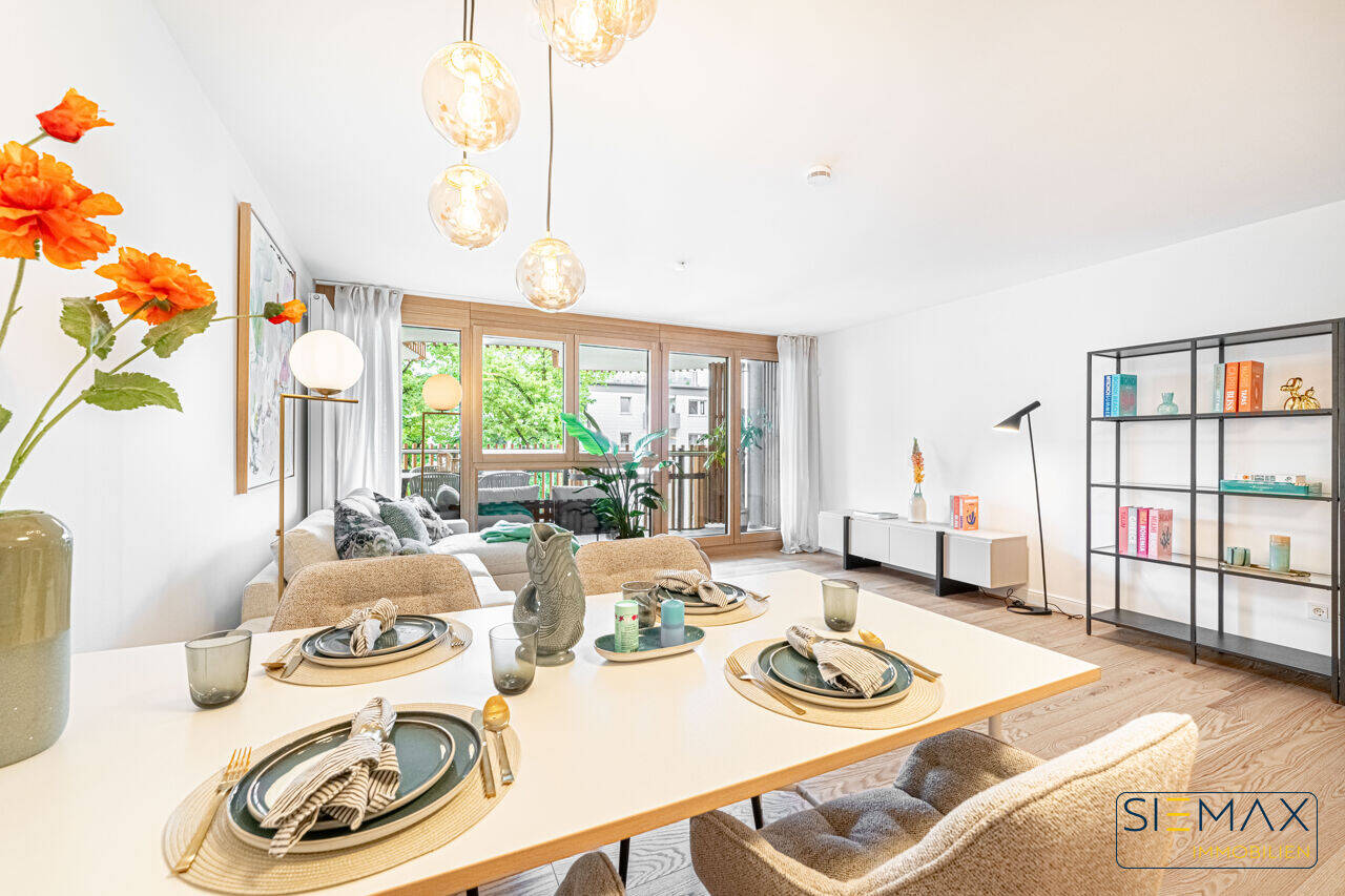 Wohnung Nr. 67: 3-Zimmer-Wohnung im 7. OG mit Westbalkon und traumhaftem Blick bis zur Frauenkirche – 81677 München – Vorschaubild 4