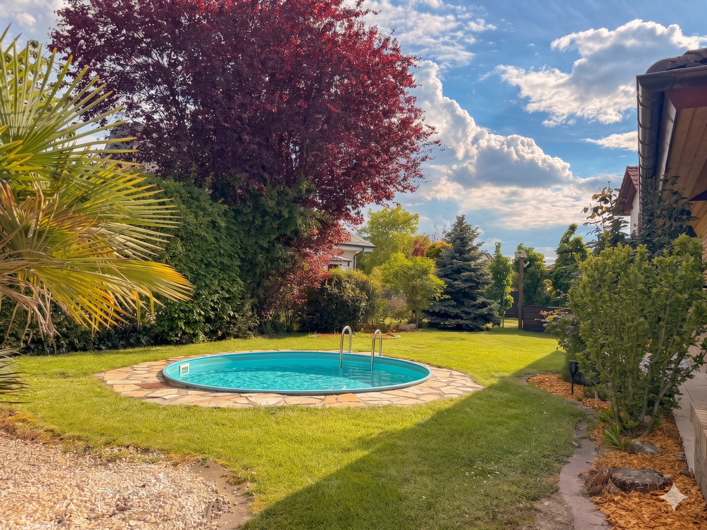 Toller Bungalow | Souterrain – Einliegerwohnung möglich | Pool | Kamin, 4821 Brandis