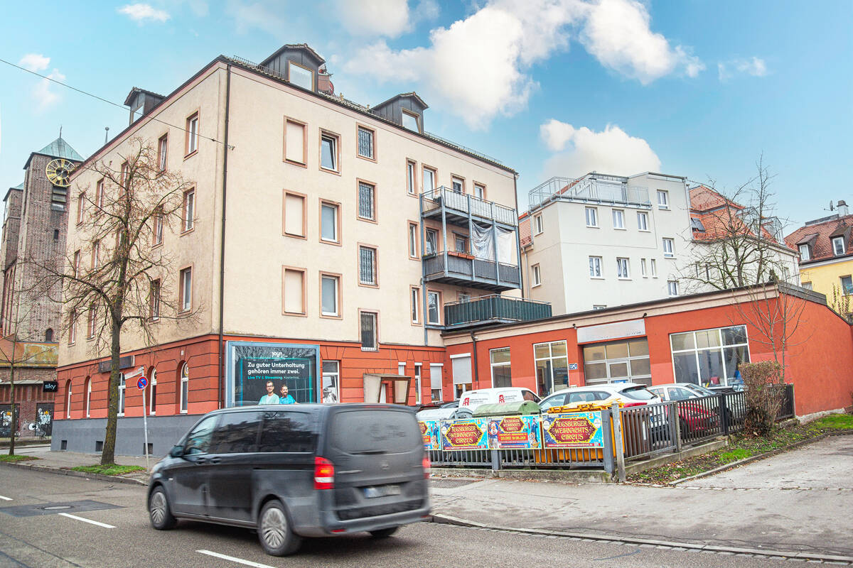 Attraktives MFH in guter Lage, gut vermietet, zusätzliches Potential, 86154 Augsburg (Oberhausen)