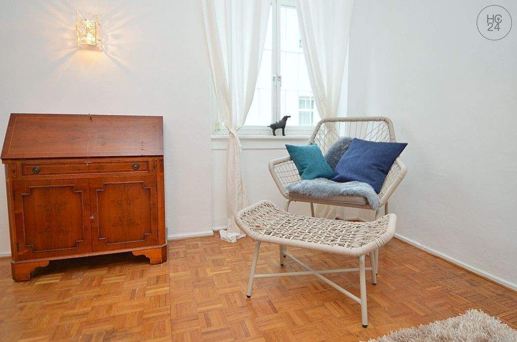 Exklusive möblierte 3-Zimmer Wohnung mit Garten in Wiesbaden-Südost, 65189 Wiesbaden (Biebrich Wiesbaden)
