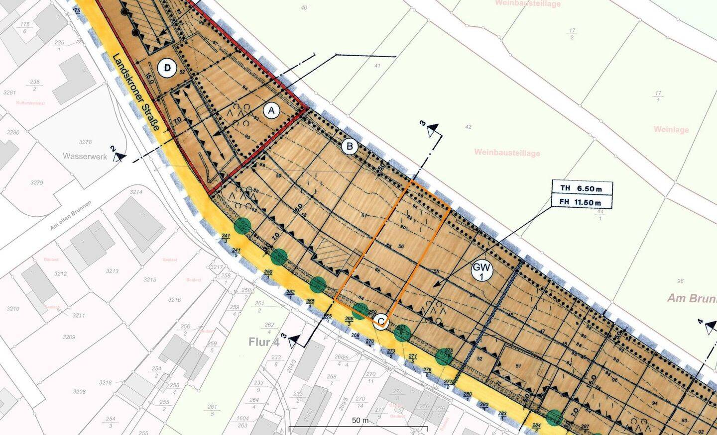933 m² Baugrundstück – Südlage in 53474 Heppingen, 53474 Bad Neuenahr-Ahrweiler