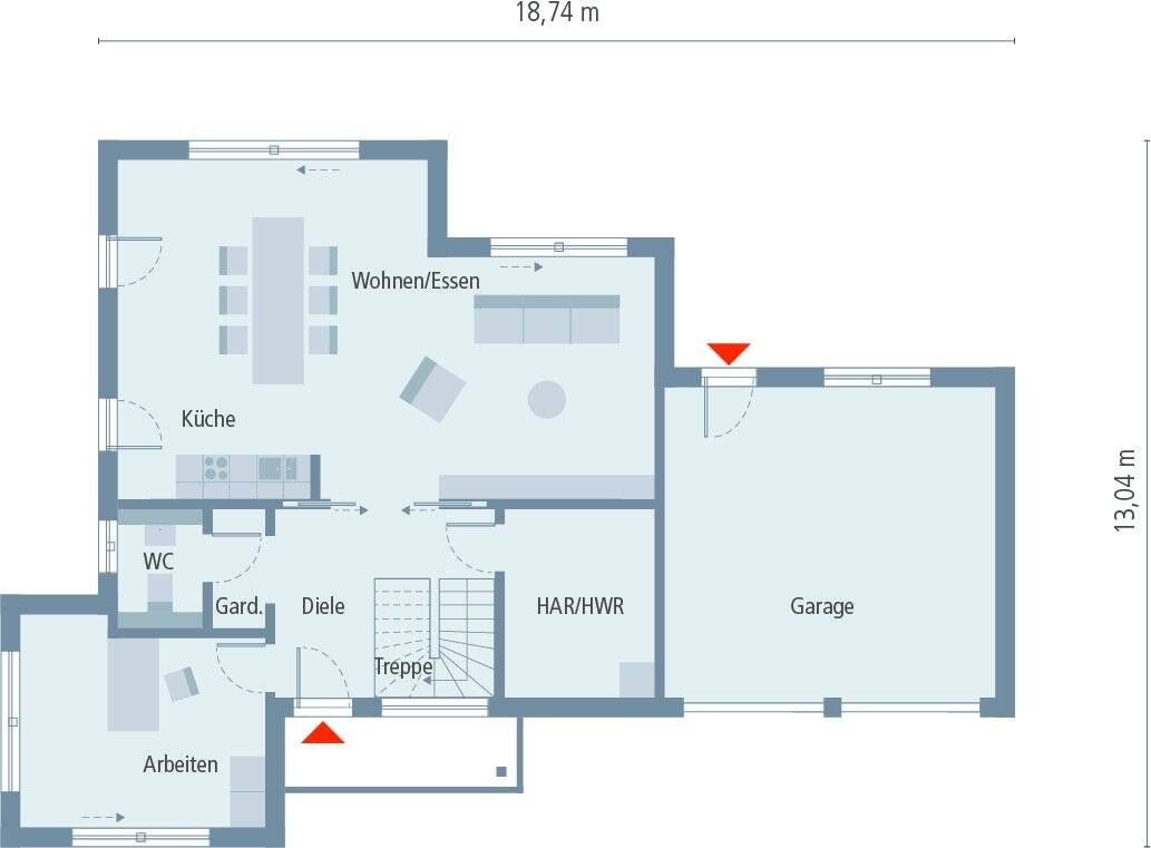 Attraktives Haus im exklusiven Design mit viel Platz ! Mit einem Grundstück berechnet !, 12689 Berlin (Marzahn-Hellersdorf Marzahn)