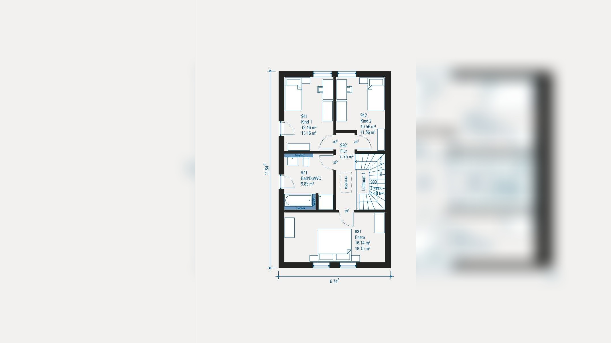 Doppelhaushälfte in Dortmund – Individuell geplantes Zuhause mit Premium-Ausstattung und Komfort für Vielbeschäftigte – 44265 Dortmund – Vorschaubild 5