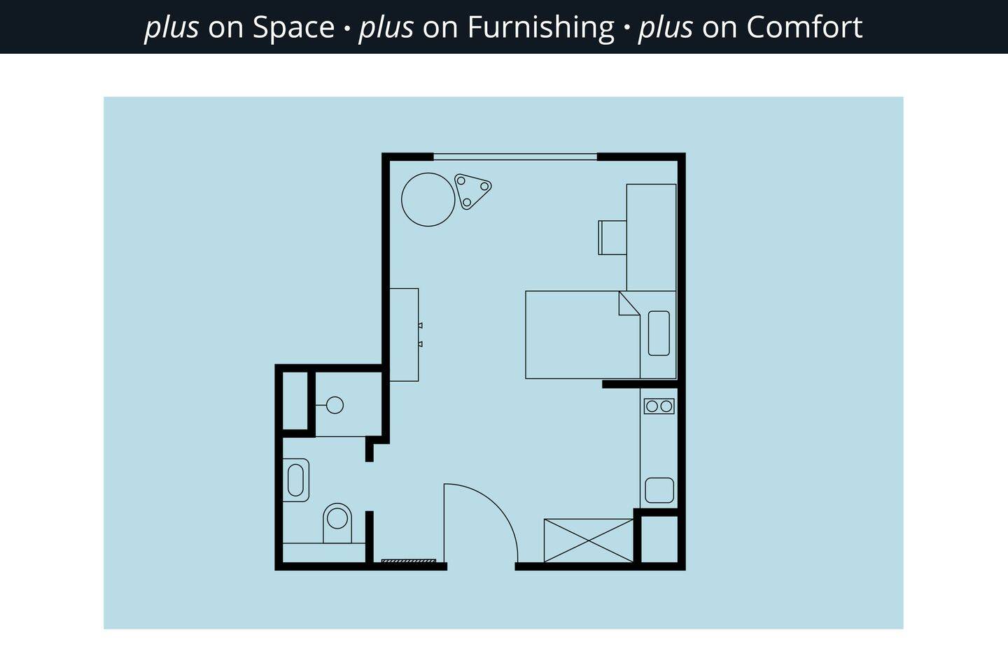 THE FIZZ plus Darmstadt – Vollmöblierte & Ausgestattete Apartments für Studierende – 64295 Darmstadt – Vorschaubild 3