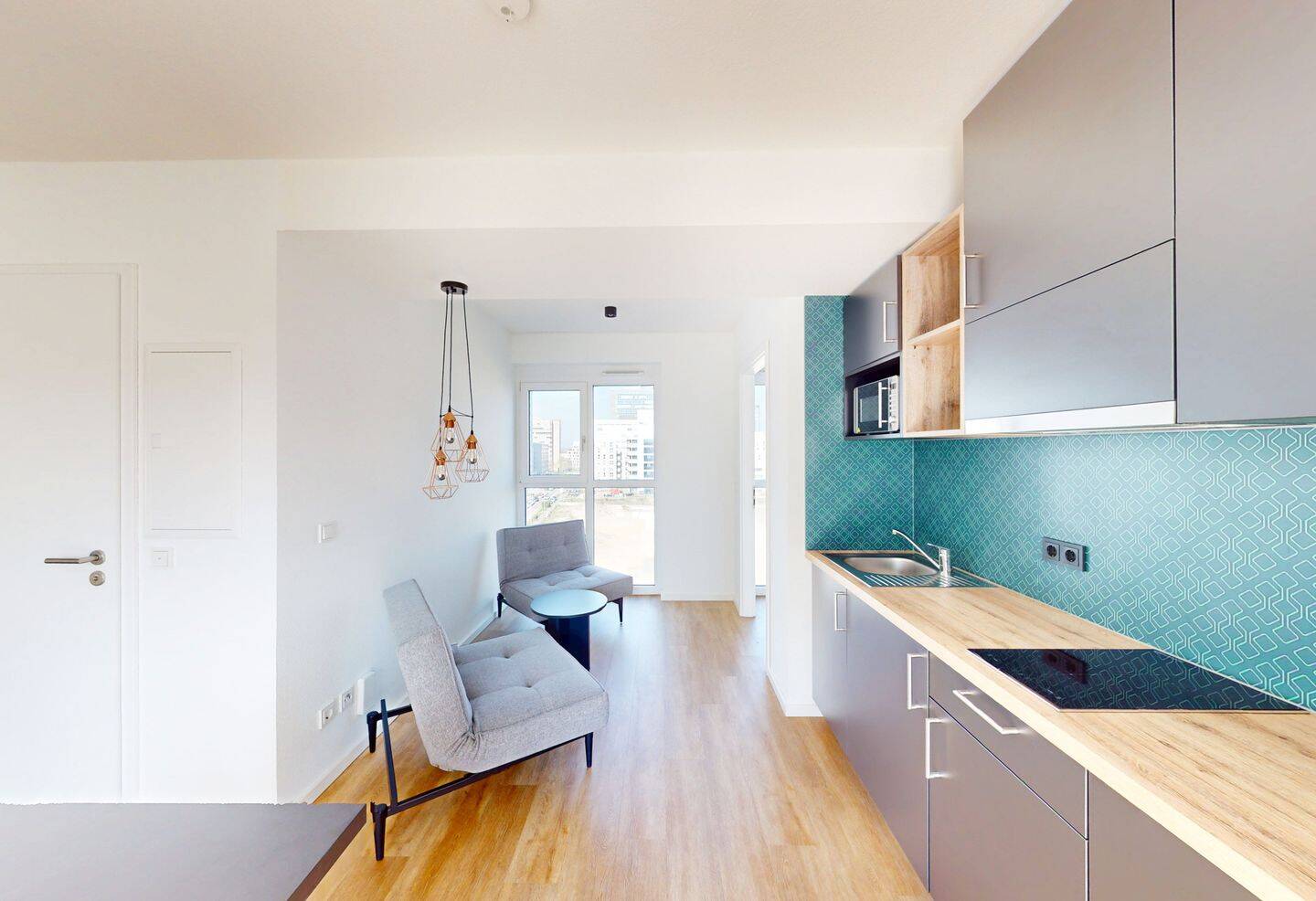 Hochwertig möblierte 1-Zimmer-Wohnung, 60528 Frankfurt am Main (Niederrad Sachsenhausen Schwanheim)