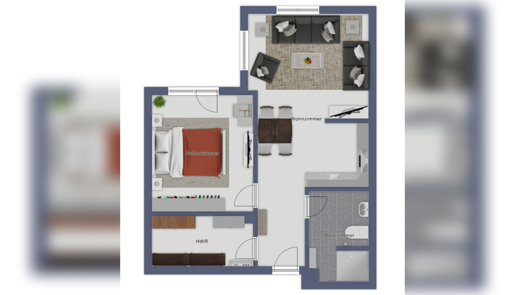 Keine Käuferprovision – Erdgeschosswohnung mit Gartenanteil, 49757 Werlte