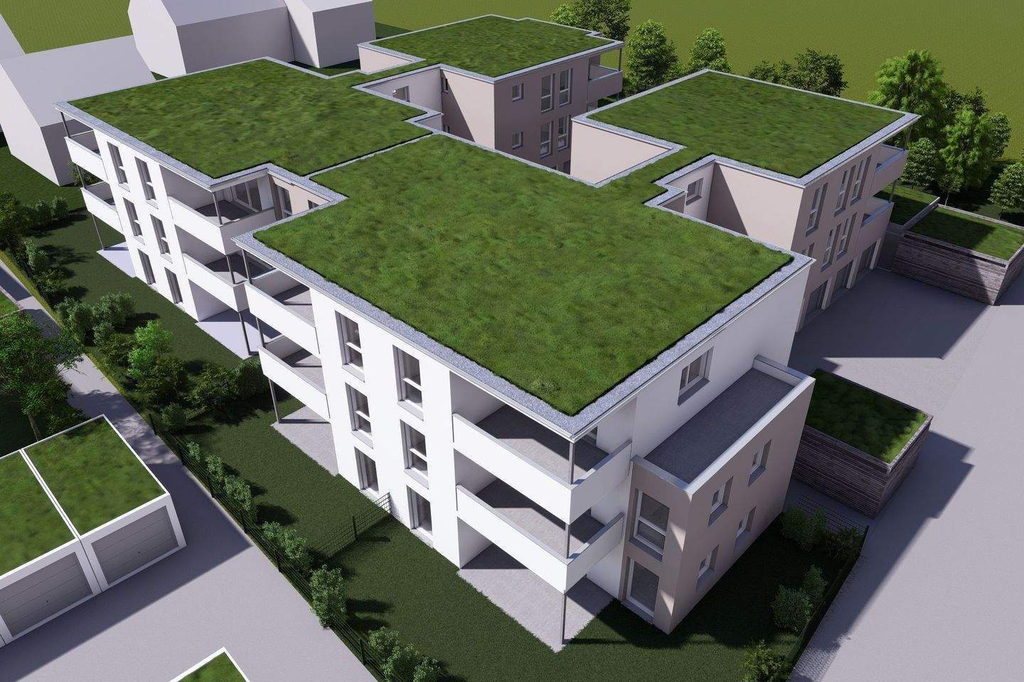 KfW 40 – QNG – NEUBAU – 3-Zimmer 1.OG, Balkon, Wärmepumpe + PV-Anlage, 90518 Altdorf b. Nürnberg