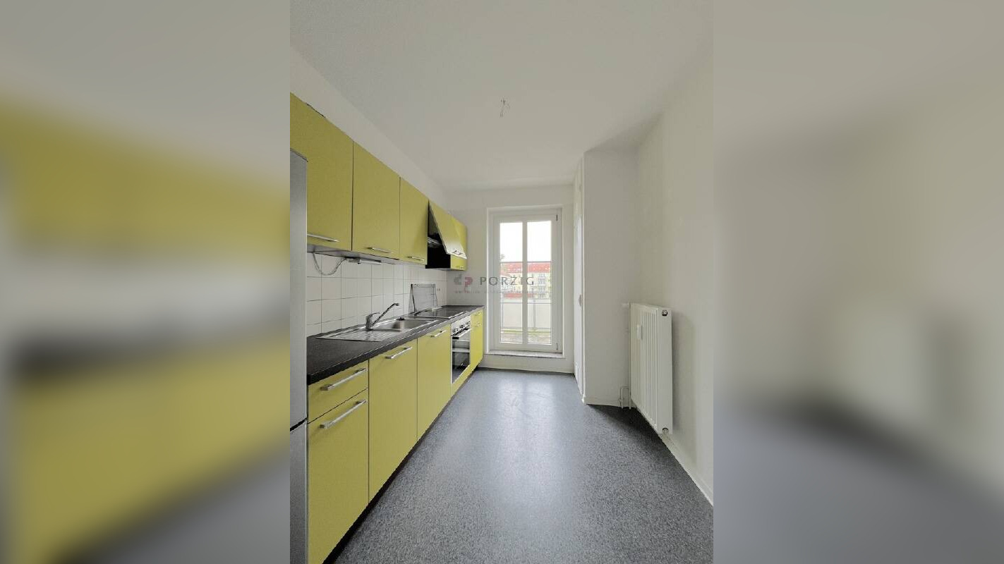 Schicke Single-Wohnung mit Einbauküche und Balkon