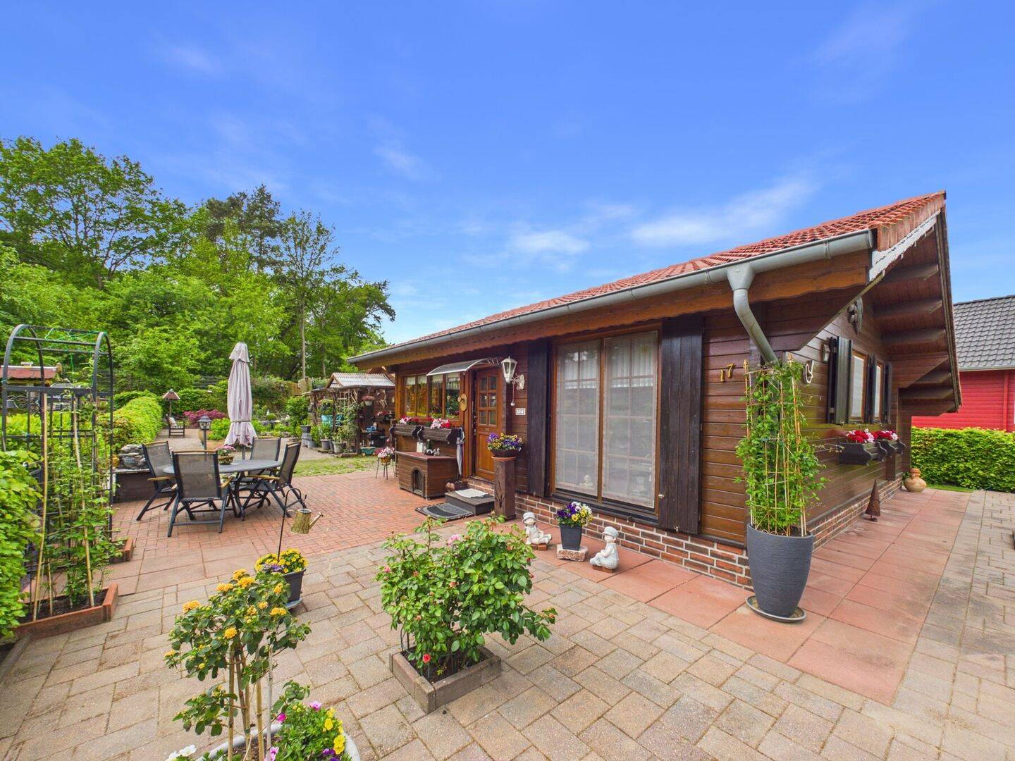 Tolles Holzferienhaus mit Traumgarten-komplett ausgestattet zum Bestpreis, 26892 Kluse