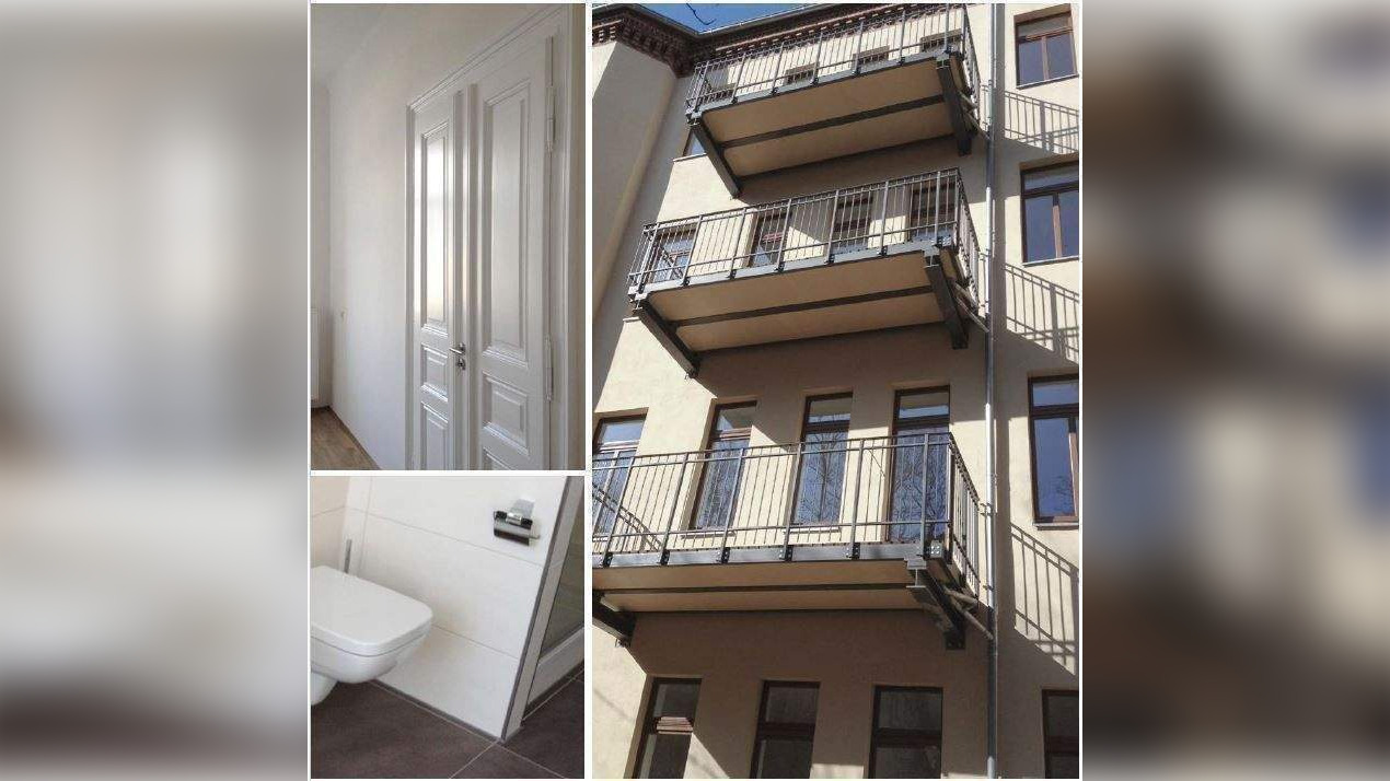 Erstbezug nach Sanierung – Moderne 3-Zimmer-Wohnung mit Balkon