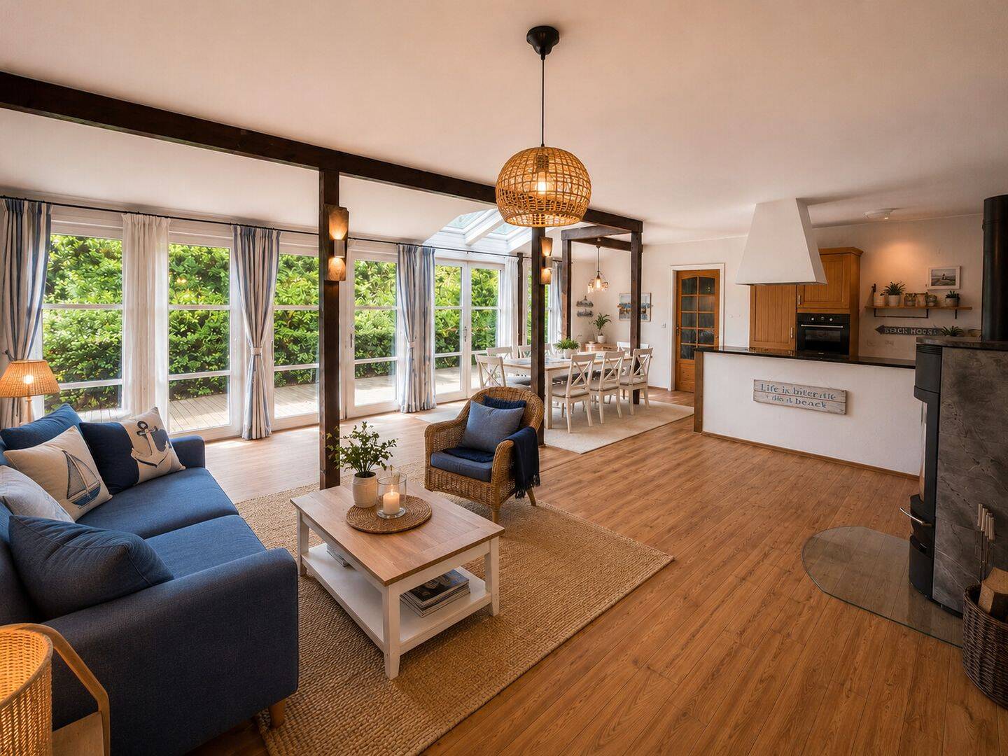 Ferienhaus nahe der Küste mit gemütlichem Holzhaus-Charakter, 27628 Hagen im Bremischen