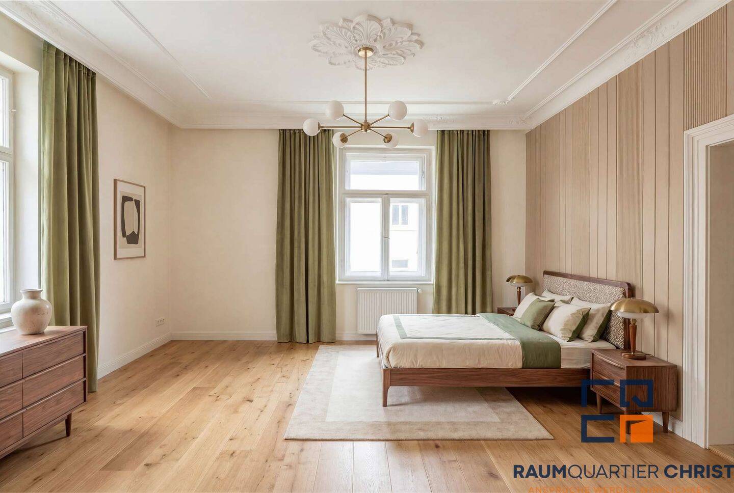 Kernsanierte Altbauwohnung im Renaissancehaus – 110 m², Balkon & historischer Dielenboden, 95615 Marktredwitz