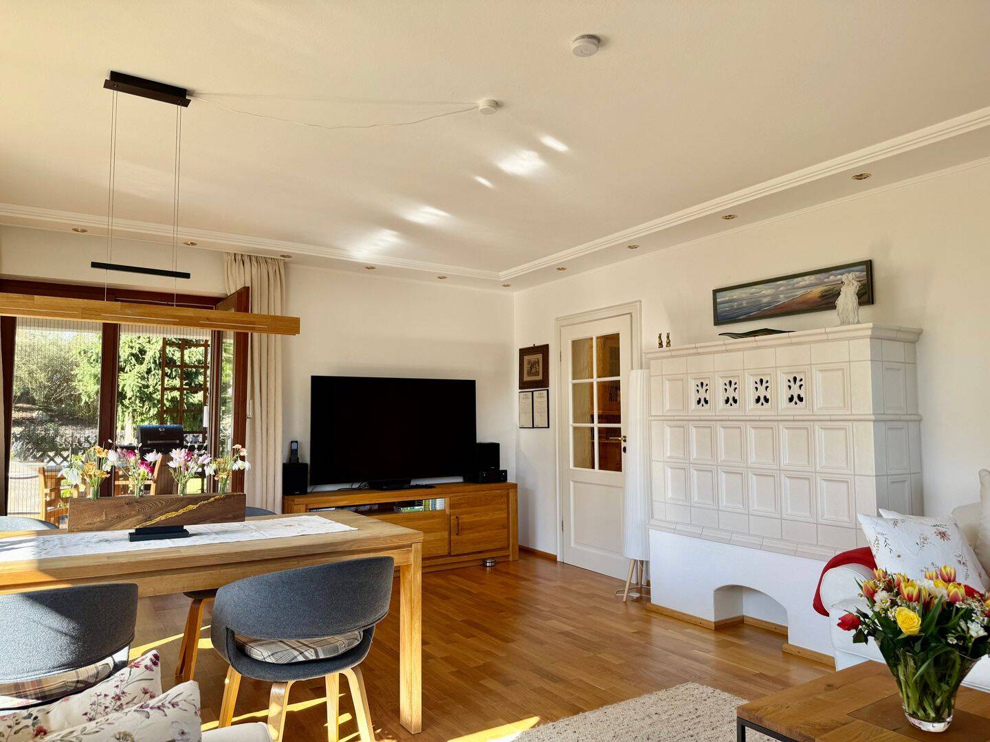 Bad Kohlgrub: Stilvolle und ruhig gelegene 3-4-Zimmer-Gartenwohnung im oberen Kurgebiet, 82418 Murnau a. Staffelsee (Murnau)