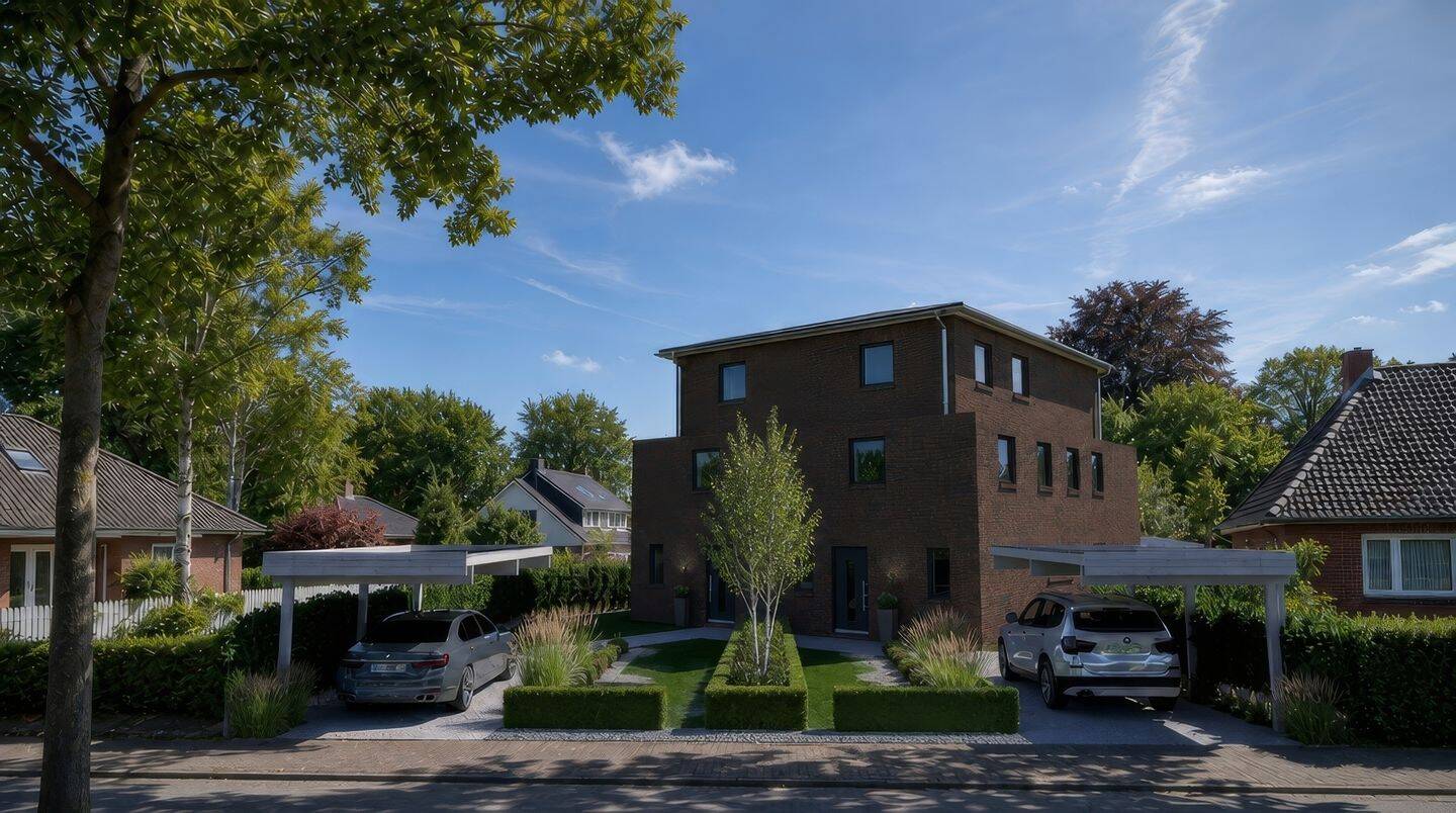 In Marienthal – moderndes Stadthaus mit 6 Zimmern als Doppelhaushälfte in zentraler Lage (TF1)