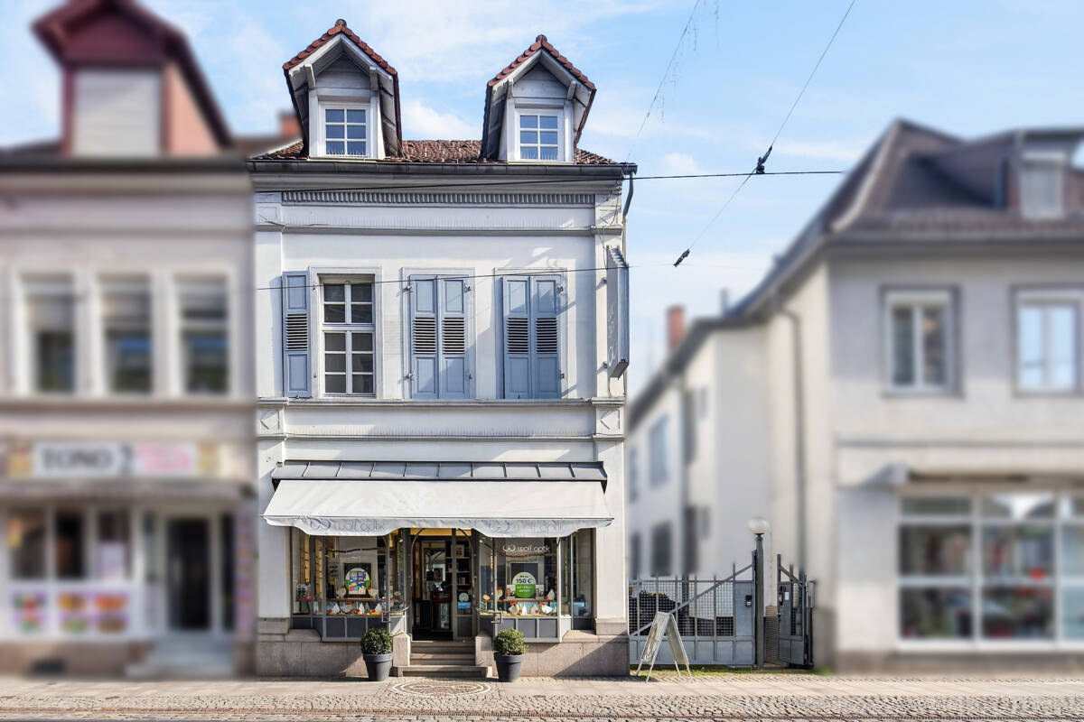 Einzigartiges Wohn- und Geschäftshaus mit historischem Liebhabercharakter im Herzen von Durlach!, 76227 Karlsruhe (Durlach Hohenwettersbach Stupferich)
