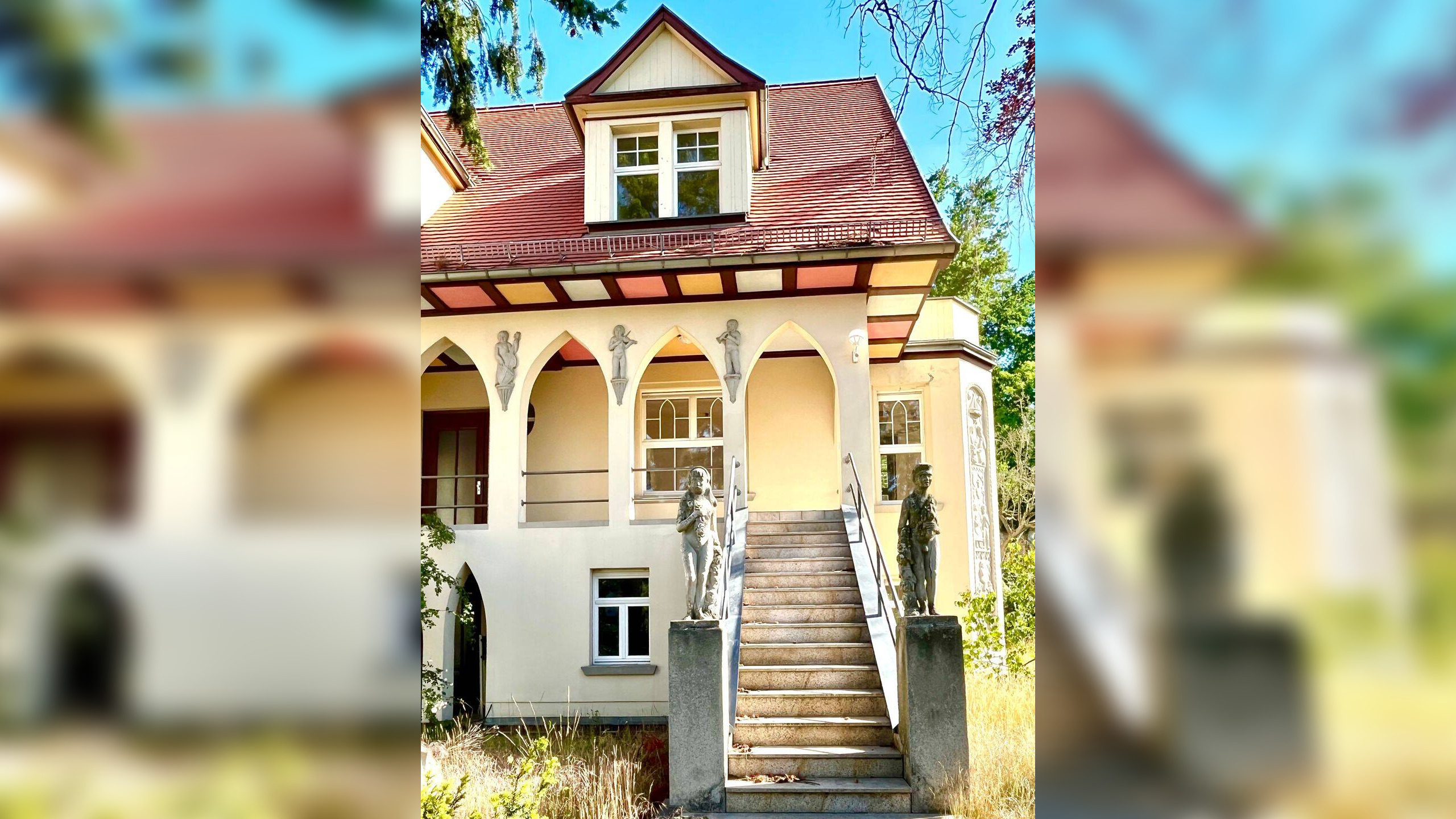 Charmante 2-Zimmer-Gartenwohnung in exklusiver Denkmalvilla I Hochwertig ausgestattet I Premium-Lage