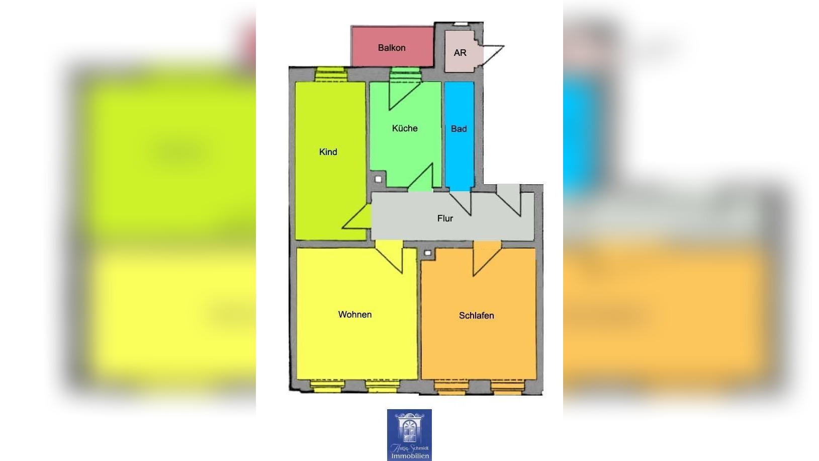 Gemütliche Altbauwohnung mit großem Balkon!, 4720 Döbeln