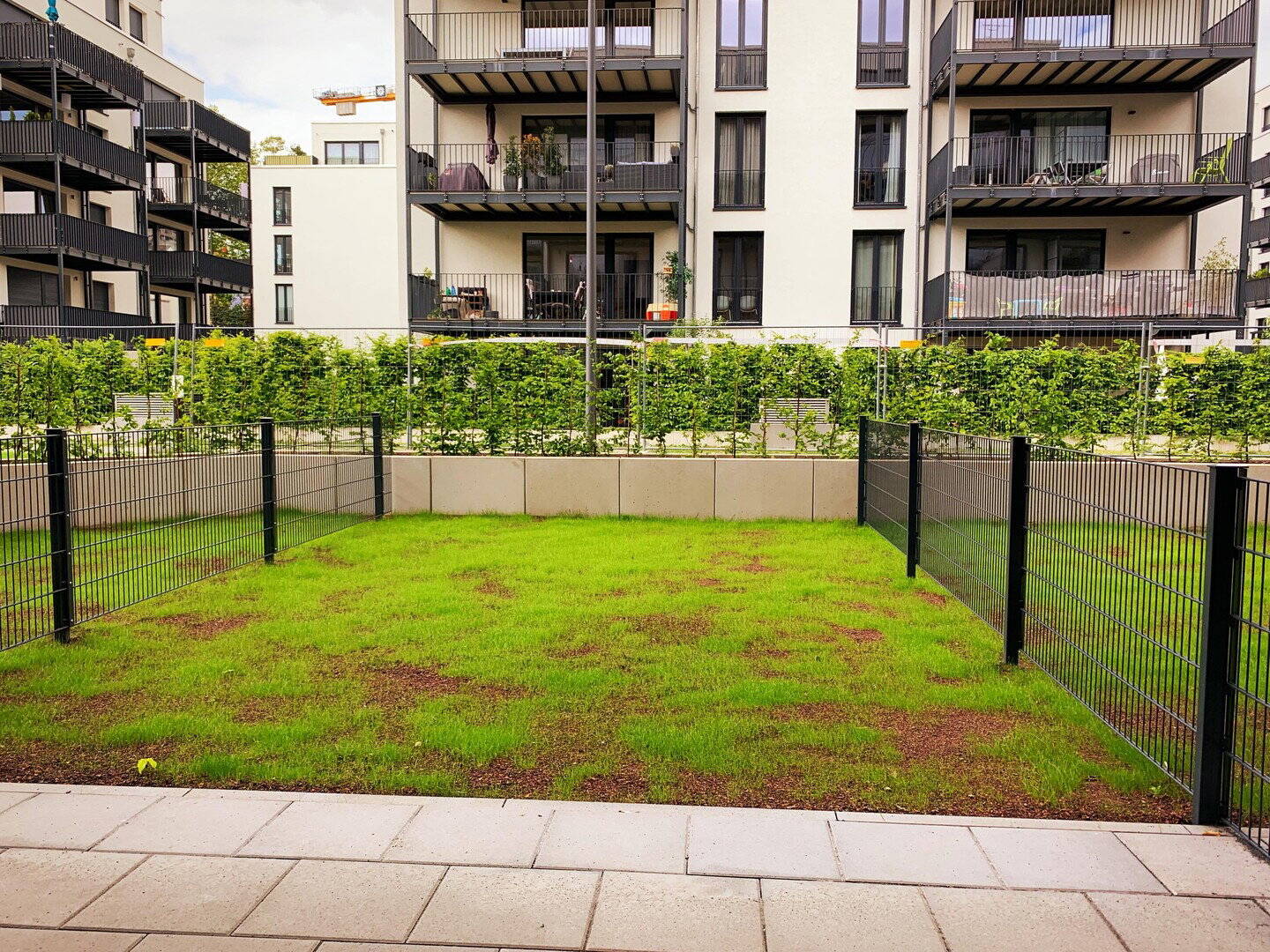 Moderne 1,5-Zimmer-Neubauwohnung mit Garten & EBK im Luisenhof Offenbach, 63067 Offenbach am Main (Kaiserlei Offenbach am Main)