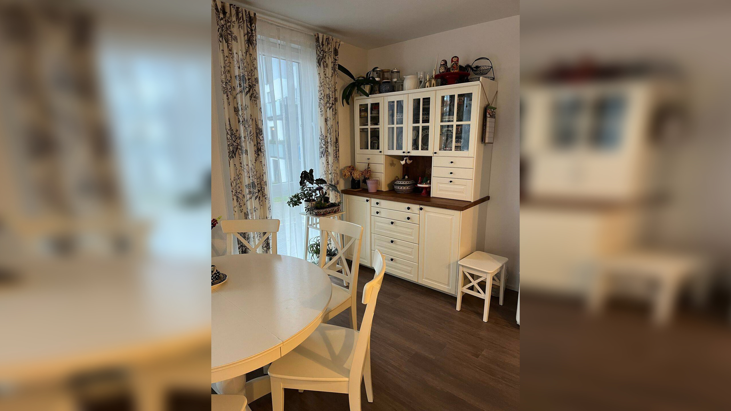 Schöne, neuwertige 4-Zimmer-EG-Wohnung mit Balkon und EBK, 35041 Marburg