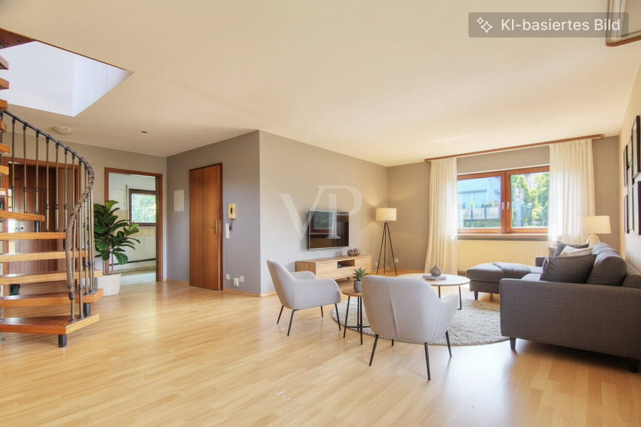 Großzügige Maisonette-Wohnung mit Dachterrasse & Balkon in begehrter Lage von Heilbronn-Ost, 74074 Heilbronn (Heilbronn Sontheim)