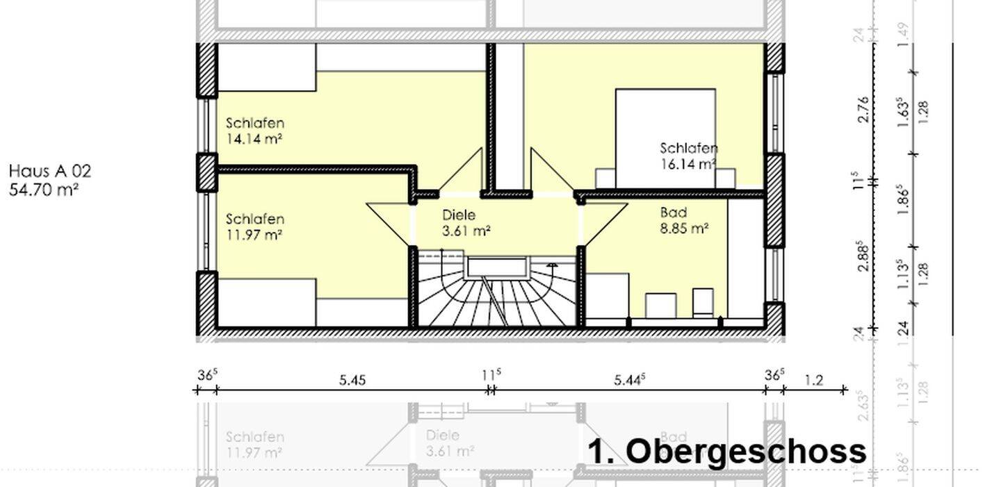Neuwertiges Reihenmittelhaus mit ausgebautem Dachgeschoss in ruhiger Siedlungslage, 84427 Sankt Wolfgang