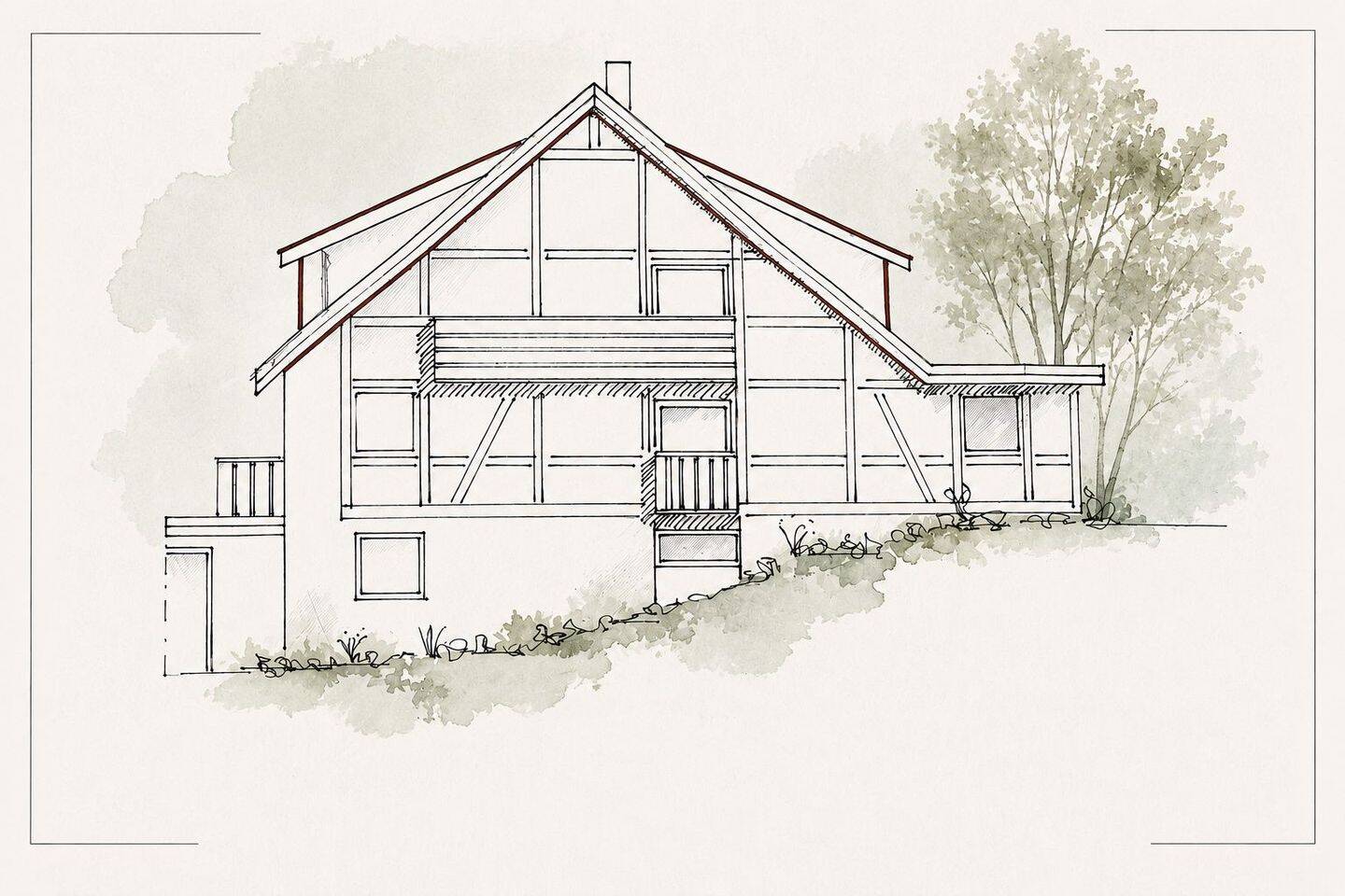 Raum für neue Ideen – ehemaliges Gästehaus mit zusätzlichem Baufenster !, 78337 Öhningen