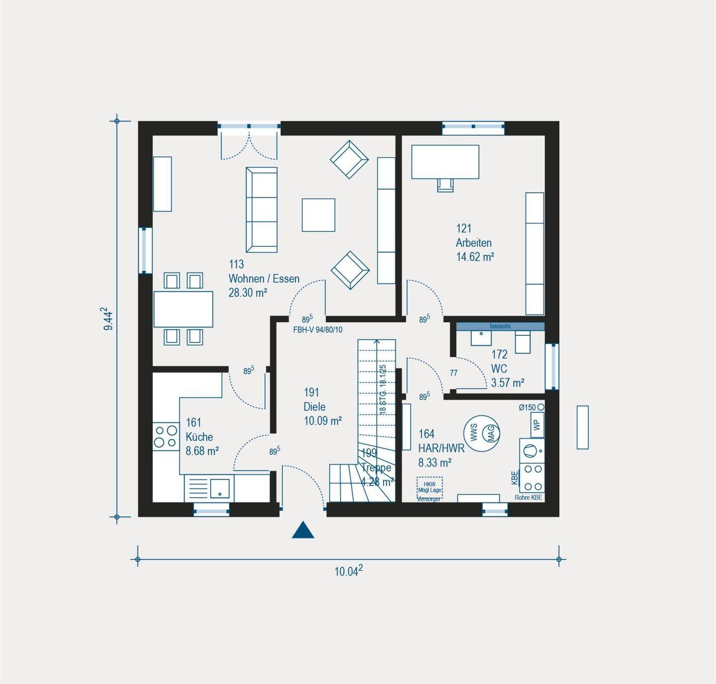 Individuelles Einfamilienhaus – Ihr maßgeschneidertes Zuhause! – 53225 Bonn – Vorschaubild 3