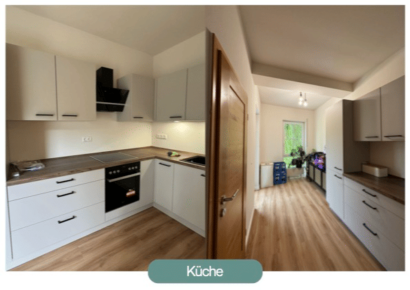 Stilvolle 3-Zimmer-Wohnung mit Balkon, Einbauküche & Tiefgarage in Leipzig-Gohlis Nord I Neu saniert – Leipzig – Vorschaubild 3