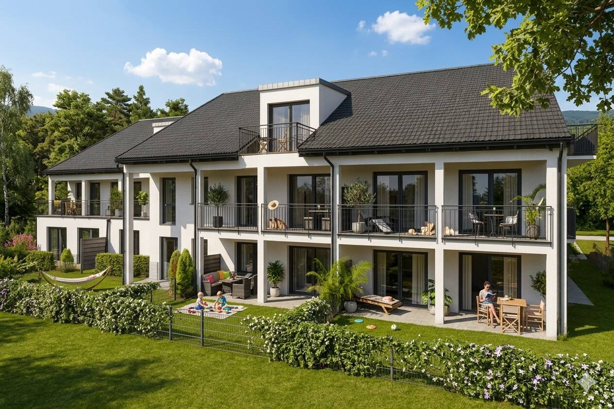 Neubau eines Mehrfamilienhaus mit 20 Wohneinheiten und Tiefgarage – 85748 Garching b. München – Vorschaubild 3