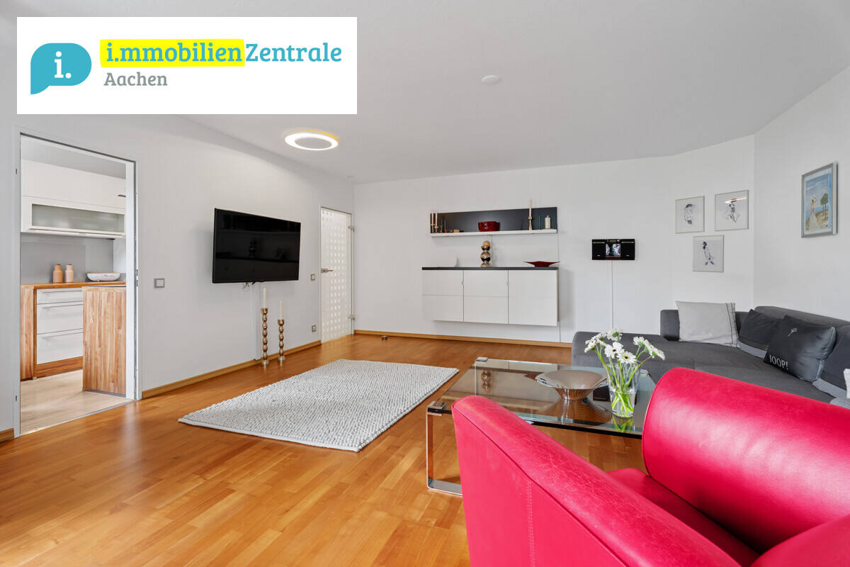 Ruhe trifft Stadtnähe – stilvolle 3-Zimmer-Wohnung mit Terrasse – 52074 Aachen – Vorschaubild 3