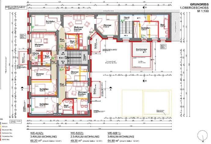 2,5-Zimmerwhg. mit gehobener Ausstattung und Balkon zu vermieten. – Magdeburg – Vorschaubild 3