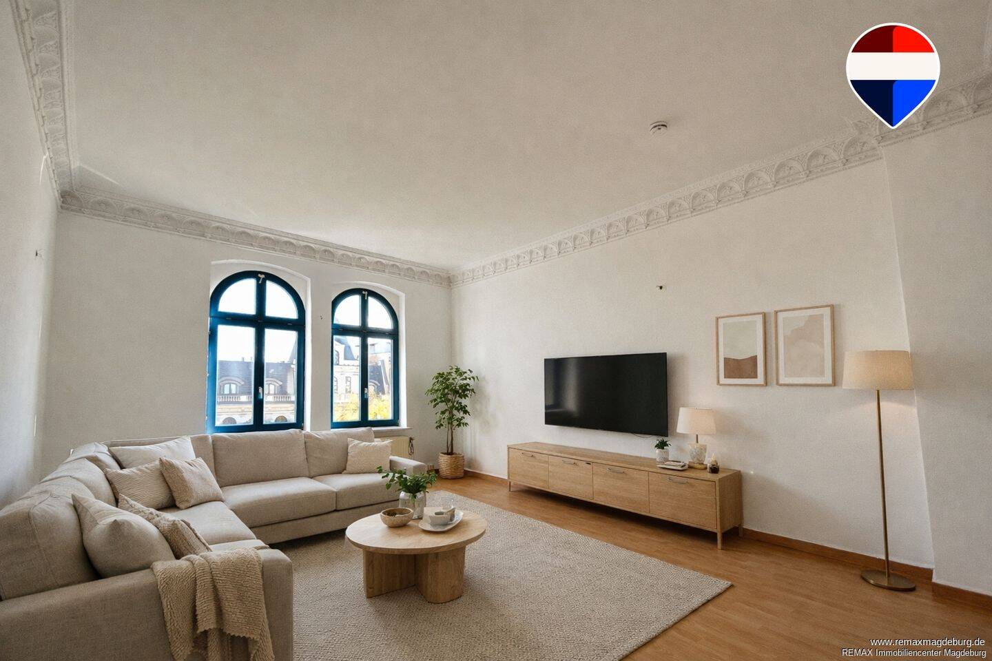Über den Dächern der Stadt – Helle 3-Zimmer-Wohnung mit Aufzug in Altstadtlage – Magdeburg – Vorschaubild 3