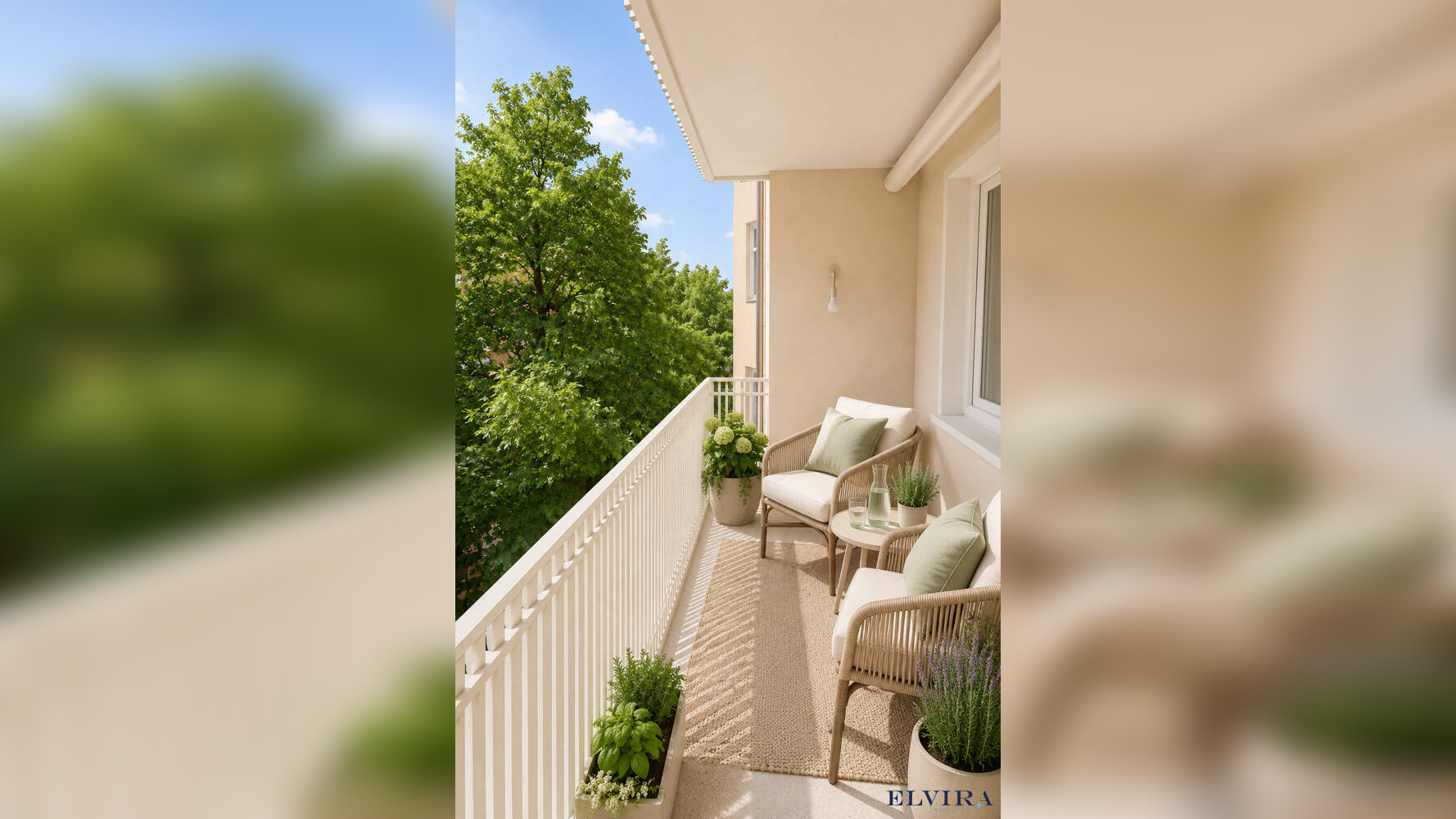 ELVIRA – Schwabing-West BESTLAGE schöne 3-Zimmer-Wohnung mit Balkon und Lift, vollständig renoviert – 80801 München – Vorschaubild 3