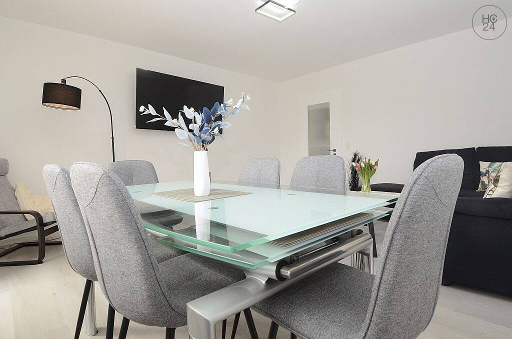 Schicke möblierte 3-Zimmer Wohnung mit Balkon und Internet in Wiesbaden Südost – 65189 Wiesbaden – Vorschaubild 4