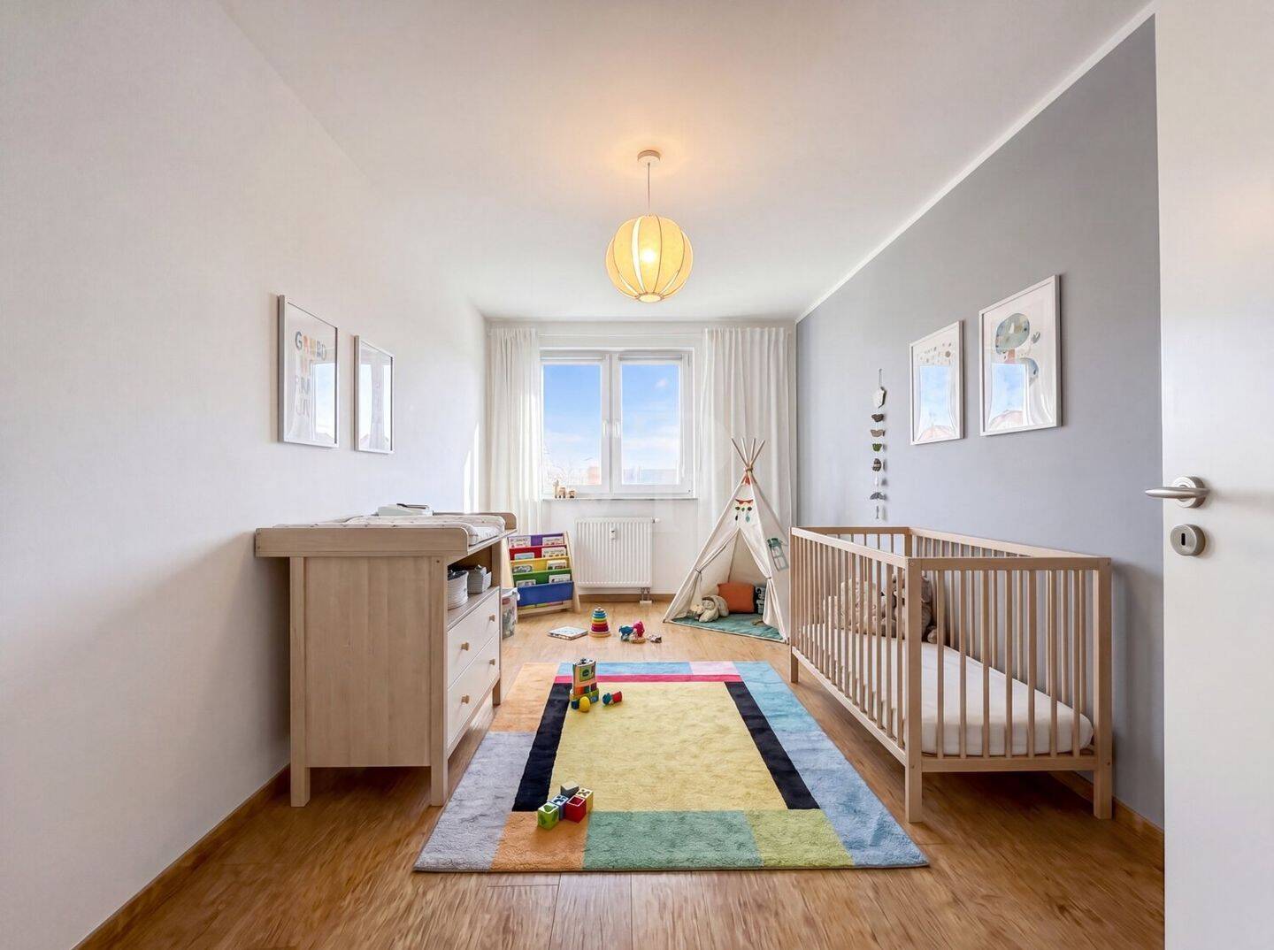 Traumhafte 3-Zimmer-Dachgeschosswohnung mit Balkon in Rostock – Gehlsdorf – 18147 Rostock – Vorschaubild 3