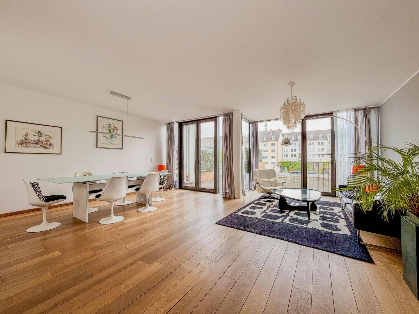 Exklusives Wohnen direkt an der Fulda! Lichtdurchflutete Maisonettewohnung mit Wasserblick in Kassel-Unterneustadt – 34123 Kassel – Vorschaubild 3