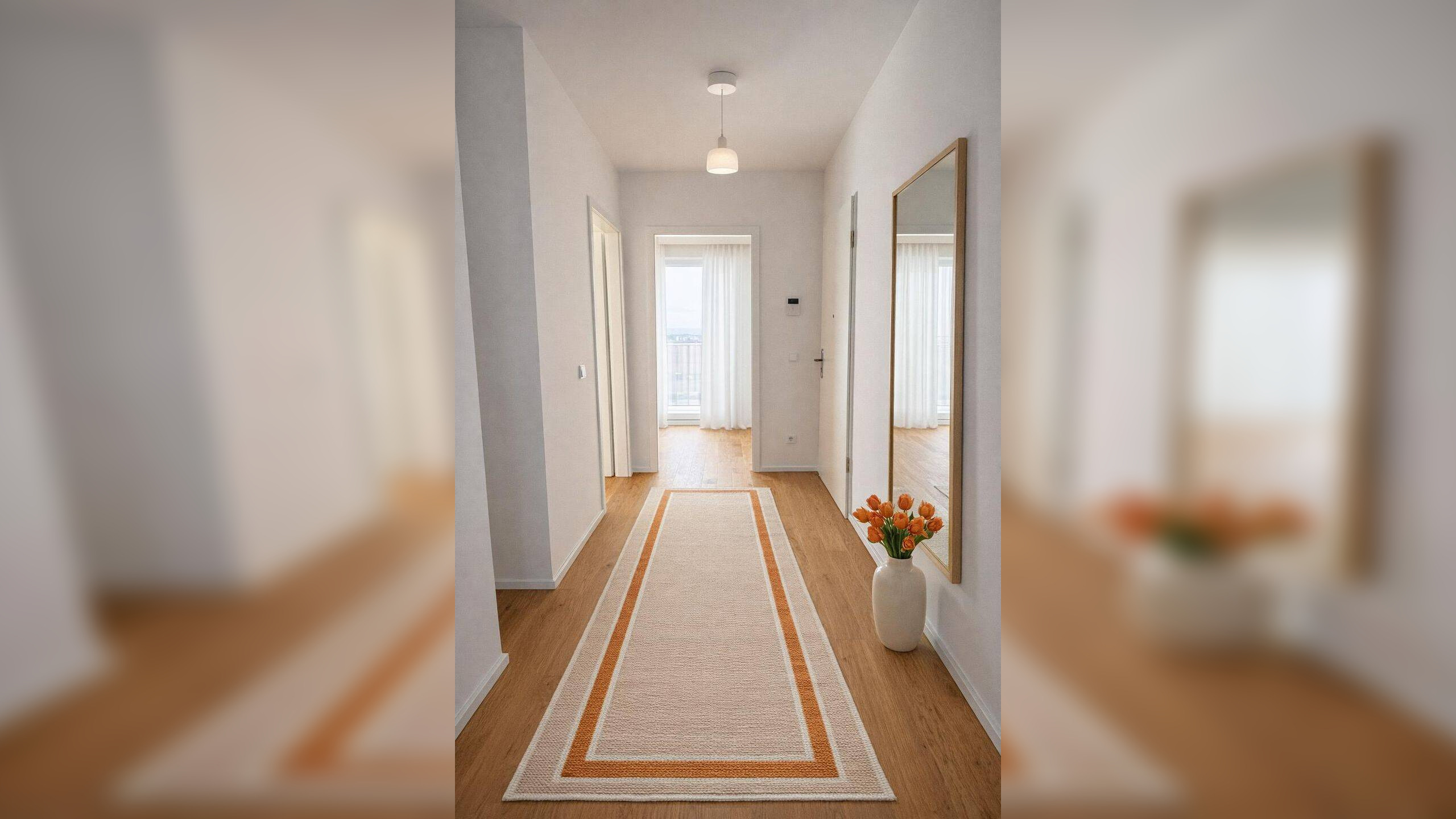 Gut geschnittene 3-Zimmer-Wohnung mit zwei Bädern, Abstellraum und Balkon – 40549 Düsseldorf – Vorschaubild 3