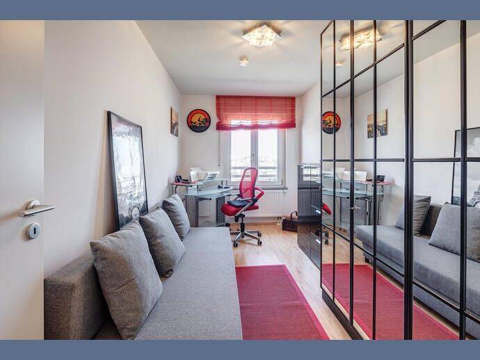 Möbliert: Gemütlich und modern möblierte 3-Zimmer Wohnung – München – Vorschaubild 4